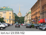 Вознесенский проспект. Адмиралтейство, Санкт-Петербург (2016 год). Редакционное фото, фотограф Александр Щепин / Фотобанк Лори
