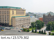 Москва, Лубянская площадь. Центр информационной безопасности ФСБ России (2016 год). Редакционное фото, фотограф Елена Коромыслова / Фотобанк Лори