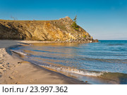 Россия,  Азия, Иркутская область, озеро Байкал, мыс Харанцы. Стоковое фото, фотограф Александр Циликин / Фотобанк Лори