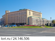 Москва, Лубянская площадь. Центр информационной безопасности ФСБ России (2016 год). Редакционное фото, фотограф Елена Коромыслова / Фотобанк Лори