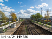 Станция Нати Октябрьской железной дороги. (2016 год). Стоковое фото, фотограф Володина Ольга / Фотобанк Лори