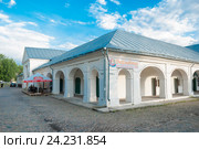 Торговые ряды (early 18th century) and Gostiny Dvor. City of Belaja Tserkof. Ukraine (2013 год). Редакционное фото, фотограф Николай Голицынский / Фотобанк Лори