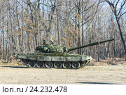 Russian tank T-72. Стоковое фото, фотограф Алексей Суворов / Фотобанк Лори