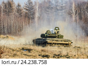 Russian tank T-72. Стоковое фото, фотограф Алексей Суворов / Фотобанк Лори
