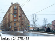 Жилой дом. Доходный дом Н. В. Безобразовой. Санкт-Петербург (2016 год). Редакционное фото, фотограф Александр Щепин / Фотобанк Лори