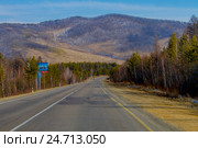 Трасса Чита-Хабаровск (2015 год). Редакционное фото, фотограф Хайрятдинов Ринат / Фотобанк Лори