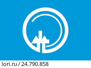 Флаг города Хикари. Япония. Стоковая иллюстрация, иллюстратор Владимир Макеев / Фотобанк Лори