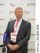 Анатолий Чубайс - председатель правления ОАО "Роснано" на Гайдаровском форуме 2017. Редакционное фото, фотограф Игорь Долгов / Фотобанк Лори