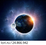 Our unique universe . Mixed media. Стоковая иллюстрация, иллюстратор Sergey Nivens / Фотобанк Лори