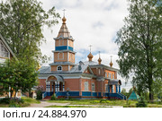 Важеозерский Спасо-Преображенский мужской монастырь. Храм Преображения Господня (2014 год). Стоковое фото, фотограф Юлия Бабкина / Фотобанк Лори