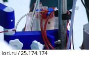 Heart lung machine pumping blood in operating room. Стоковое видео, видеограф Швец Анастасия / Фотобанк Лори