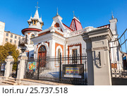 Самара. Старинный особняк инженера И.А. Клодта. Архитектурная достопримечательность города (2017 год). Редакционное фото, фотограф FotograFF / Фотобанк Лори