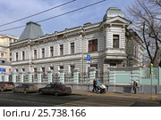 Центр детского творчества «Москворечье» (Бывшая городская усадьба М.Ф. Михайлова). Москва, улица Бахрушина, 17 (2017 год). Редакционное фото, фотограф Алексей Гусев / Фотобанк Лори