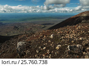 North Breakthrough Great Tolbachik Fissure Eruption 1975 (2016 год). Редакционное фото, фотограф Юлия Машкова / Фотобанк Лори