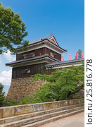 Южная Башня (16 в.) замка Уэда, г. Уэда, Япония (2016 год). Стоковое фото, фотограф Иван Марчук / Фотобанк Лори