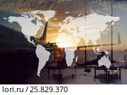 Around the world. Стоковое фото, фотограф Сергей Петерман / Фотобанк Лори