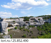 Крым. Пещерный город Эски-Кермен (2009 год). Стоковое фото, фотограф Анатолий Заводсков / Фотобанк Лори