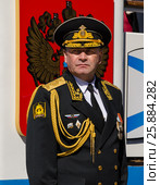 Начальник ЧВВМУ имени П.С. Нахимова, Гринкевич А.П. (2017 год). Редакционное фото, фотограф Выскуб Анна / Фотобанк Лори