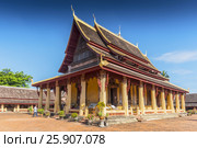 Wat Si Saket, Vientiane, Laos, Indochina, Southeast Asia, Asia. Стоковое фото, агентство BE&W Photo / Фотобанк Лори