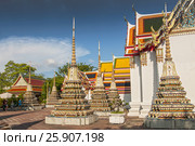 Wat Pho or Wat Phra Nakhon temple in Bangkok, Thailand, Asia. Стоковое фото, агентство BE&W Photo / Фотобанк Лори