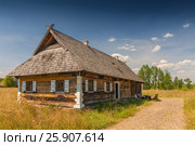 Open air folk museum Skansen in Bialowieza, Poland. Стоковое фото, агентство BE&W Photo / Фотобанк Лори