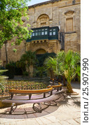 The Prince Alfred's Courtyard of the Grandmaster's Palace. Valletta. Malta (2015 год). Стоковое фото, фотограф Сергей Пристяжнюк (Serg Zastavkin) / Фотобанк Лори
