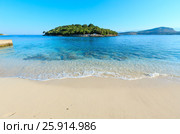 Ksamil beach, Albania. Стоковое фото, фотограф Юрий Брыкайло / Фотобанк Лори