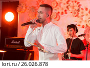 Сергей Приказчиков, группа "Пицца" (2017 год). Редакционное фото, фотограф Михаил Ворожцов / Фотобанк Лори
