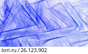 Blue abstract fractal background. Стоковая иллюстрация, иллюстратор Михаил Яковлев (ktynzq) / Фотобанк Лори