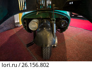 STUTTGART, GERMANY - MARCH 02, 2017: Engine of the microcar Heinkel Kabine (Trojan 200), 1956. Europe's greatest classic car exhibition "RETRO CLASSICS" Редакционное фото, фотограф Sergey Kohl / Фотобанк Лори
