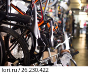 Bicycle saddles. Стоковое фото, фотограф Яков Филимонов / Фотобанк Лори