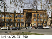 СПб ГБПОУ «Петровский колледж». Санкт-Петербург, улица Швецова, 22 (2017 год). Редакционное фото, фотограф Анна Зеленская / Фотобанк Лори