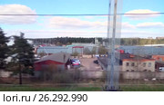 Промышленная зона в пригороде города Зеленограда (2017 год). Стоковое видео, видеограф Parmenov Pavel / Фотобанк Лори