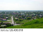 Тобольск. Вид на Нижний город (2008 год). Стоковое фото, фотограф Дмитрий Щукин / Фотобанк Лори