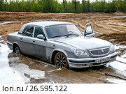GAZ 31105 Volga (2017 год). Редакционное фото, фотограф Art Konovalov / Фотобанк Лори