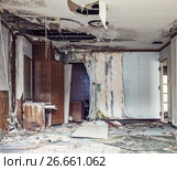 Abandoned hotel (2017 год). Стоковое фото, фотограф Виктор Застольский / Фотобанк Лори