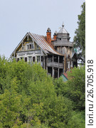 Дом Нагорского в Кинешме (Теремок) (2017 год). Стоковое фото, фотограф Ирина Краснова / Фотобанк Лори
