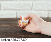 Fidget cube stress fingers toy. Стоковое фото, фотограф Ольга Сергеева / Фотобанк Лори