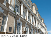 Дом купца А. Д. Рычина. ННГАСУ. Улица Ильинская, дом 65. Нижний Новгород. Россия (2017 год). Редакционное фото, фотограф E. O. / Фотобанк Лори