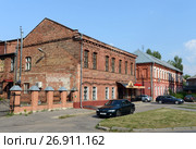 Кафе "Корчма на Покровке", улица Покровская, Витебск, Беларусь (2015 год). Редакционное фото, фотограф Free Wind / Фотобанк Лори