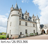 Замок Амбуаз (château d'Amboise). Департамент Эндр и Луара. Франция (2017 год). Редакционное фото, фотограф E. O. / Фотобанк Лори