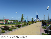 Набережная в станице Романовская Ростовской области (2017 год). Редакционное фото, фотограф Free Wind / Фотобанк Лори