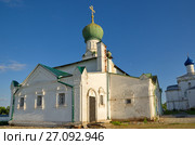 Переславль-Залесский, Ярославская область. Свято-Троицкий Данилов монастырь, церковь Всех Святых (2017 год). Стоковое фото, фотограф Елена Коромыслова / Фотобанк Лори