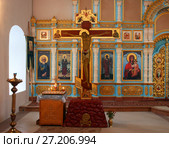 Церковь Смоленской иконы Божьей Матери (Смоленская церковь). Россия, город Суздаль (2014 год). Стоковое фото, фотограф Щеголева Ольга / Фотобанк Лори