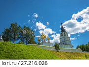 The Trinity-Sapanov Pakhomiev-Nerekhta convent, Russia (2017 год). Редакционное фото, фотограф Валерий Смирнов / Фотобанк Лори
