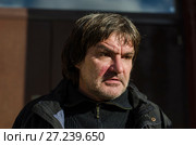 Правозащитник Дмитрий Синица. Россия, Карелия (2017 год). Редакционное фото, фотограф Яковлев Сергей / Фотобанк Лори