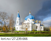Церковь во имя Святителя Николая в городе Сортавала. Россия, Карелия (2017 год). Стоковое фото, фотограф Яковлев Сергей / Фотобанк Лори
