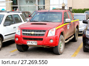 Chevrolet LUV D-Max (2015 год). Редакционное фото, фотограф Art Konovalov / Фотобанк Лори