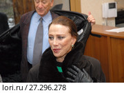 Балерина Майя Плисецкая и композитор Родион Щедрин передают творческие архивы государству (2006 год). Редакционное фото, фотограф Александр С. Курбатов / Фотобанк Лори