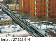 Бродвей, Верхний Манхеттен, станция метро 125th Street . Нью-Йорк, США (2017 год). Редакционное фото, фотограф Валерия Попова / Фотобанк Лори